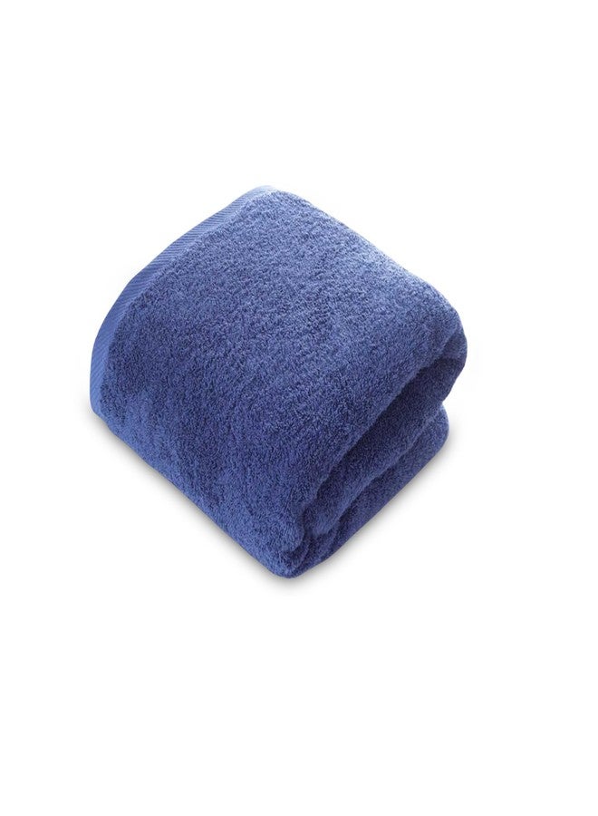 THIRSTY Towels Oversized Luxury 40x80 Bath Sheet - 100% Turkish Cotton, Ultra Soft, Thick & Absorbent Towel for Bathroom, Spa, Beach & Pool, Hotel Quality Comfort | Navy Blue - Image 1